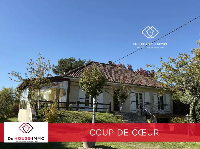 Maison 4 pièces de 100 m² - Saint-Saud-Lacoussière (24470)