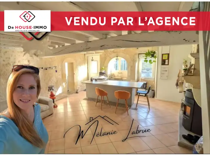 Maison 4 pièces de 110 m² - Grézillac (33420)