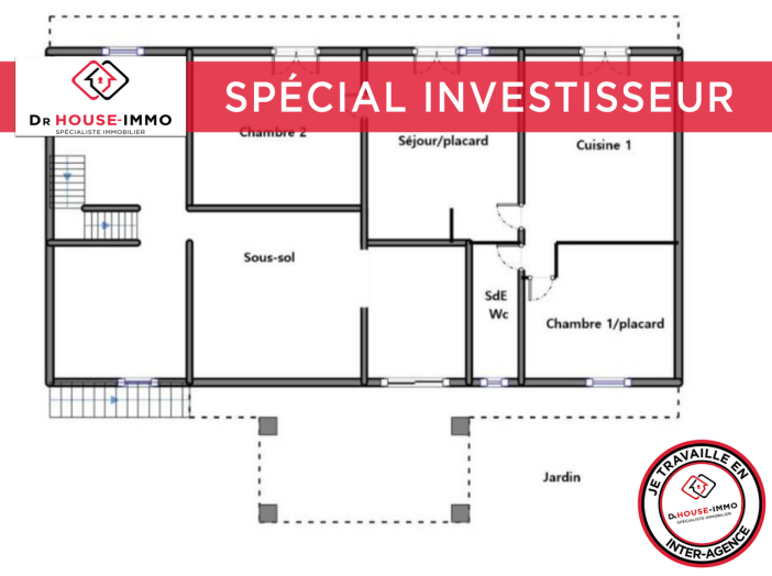 Maison de 158m² - 7 pièces