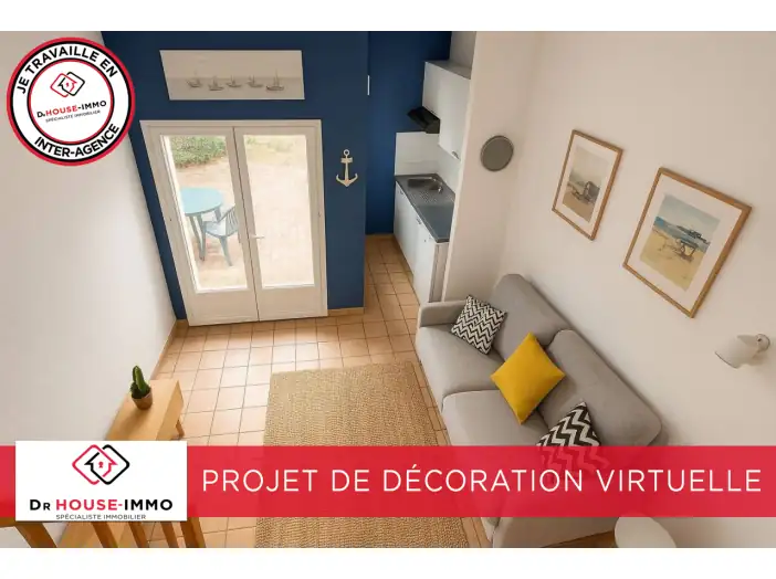 Maison 3 pièces de 42 m² - Mathes (17570)