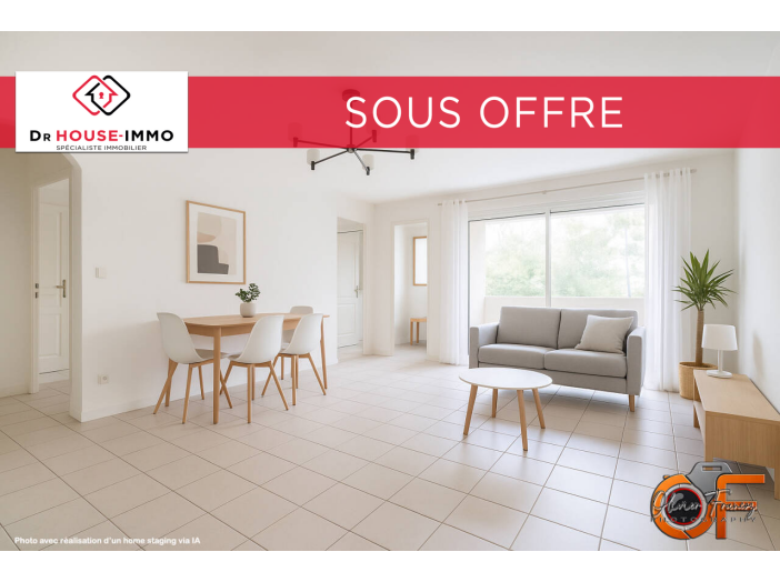 Appartement de 62m² - 3 pièces
