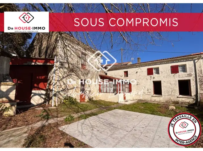 Maison 5 pièces de 130 m² - Pons (17800)