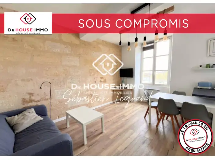 Appartement 2 pièces de 34 m² - Bordeaux (33000)