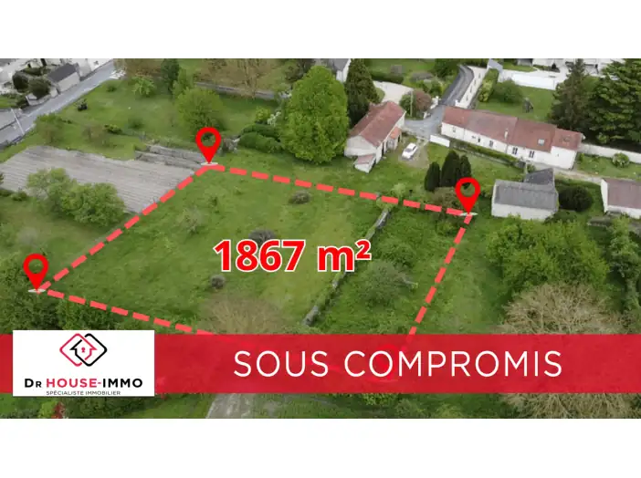 Terrain de 1 867 m² - Châtellerault (86100)