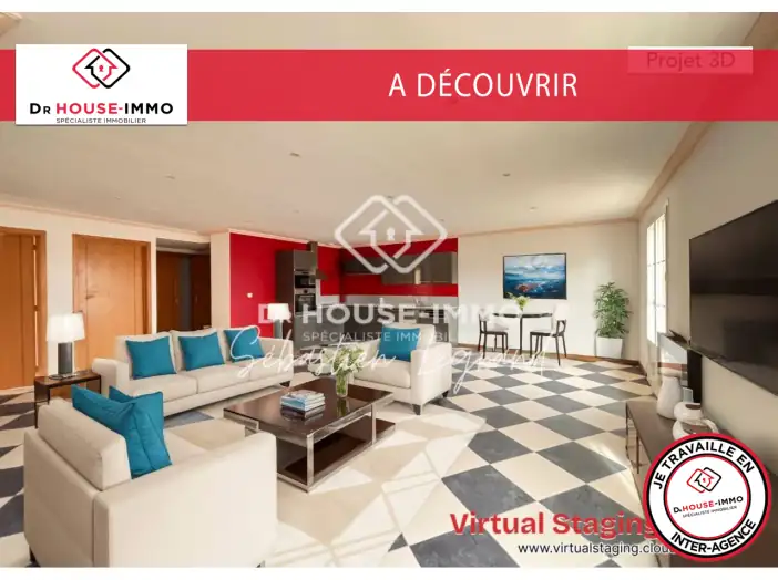 Appartement 3 pièces de 96 m² - Bruges (33520)