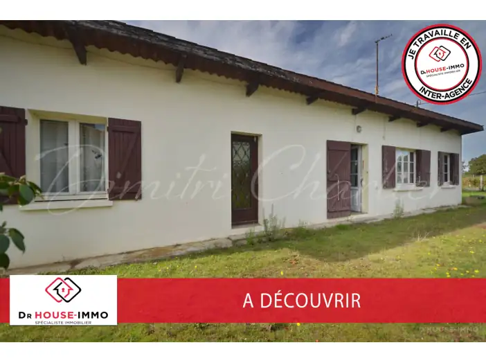 Maison 3 pièces de 66 m² - Gaillan-en-Médoc (33340)