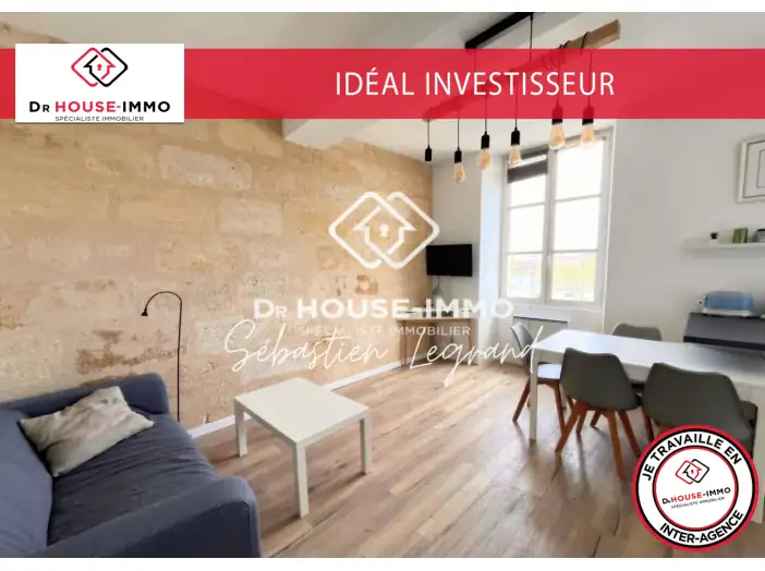 Appartement 2 pièces de 34 m² - Bordeaux (33000)