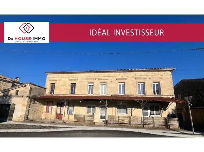 Immeuble 10 pièces de 750 m² - Frontenac (33760)