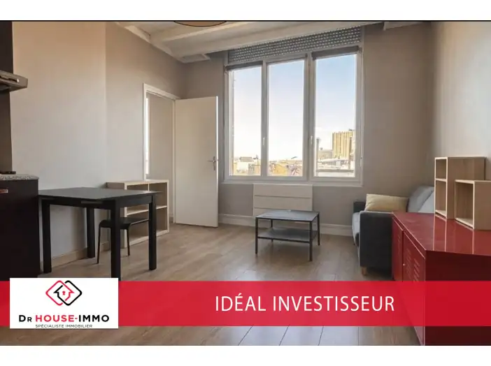 Appartement 2 pièces de 33 m² - Valenciennes (59300)