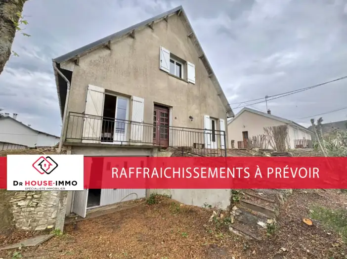 Maison 6 pièces de 177 m² - Saint-Maur (36250)