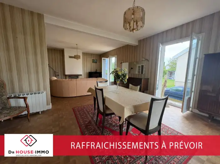 Maison 6 pièces de 177 m² - Saint-Maur (36250)