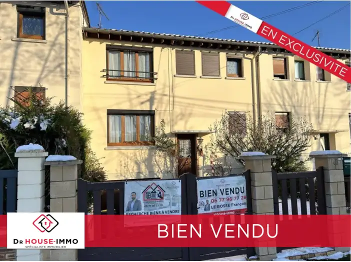 Maison 4 pièces de 72 m² - Gargenville (78440)