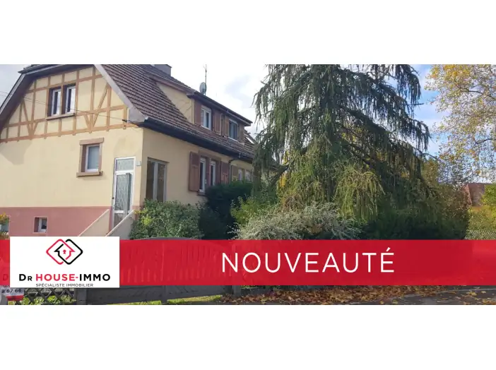Maison 4 pièces de 75 m² - Wittelsheim (68310)