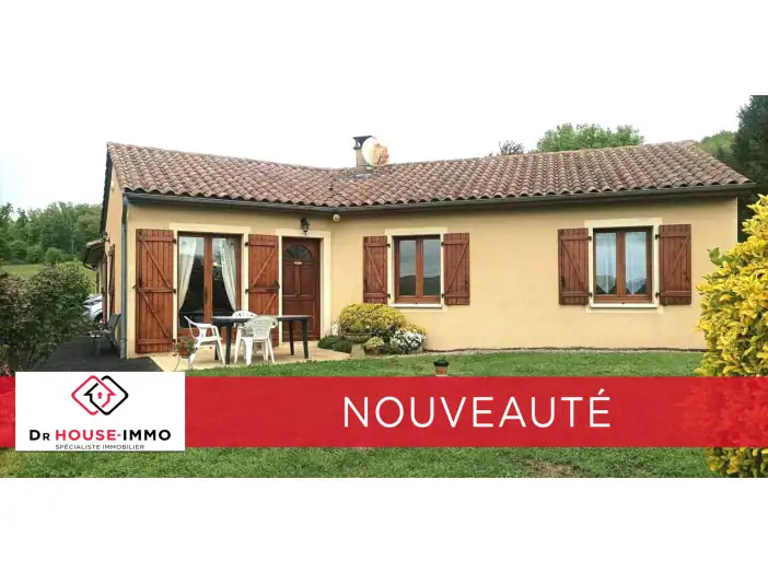 Maison 4 pièces de 120 m² - Puybrun (46130)