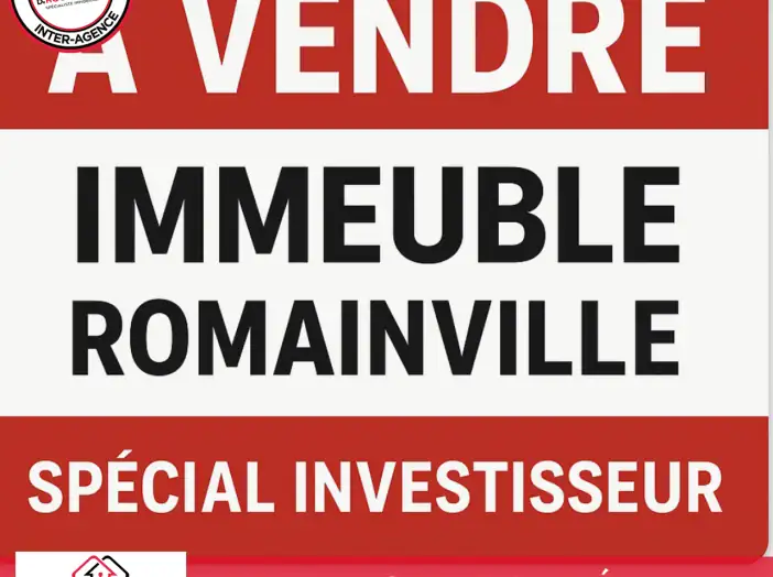 Immeuble 5 pièces de 104 m² - Romainville (93230)