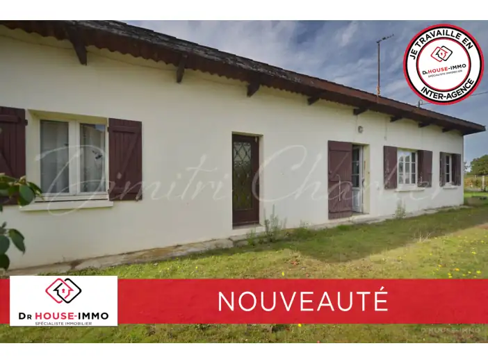 Maison 3 pièces de 66 m² - Gaillan-en-Médoc (33340)