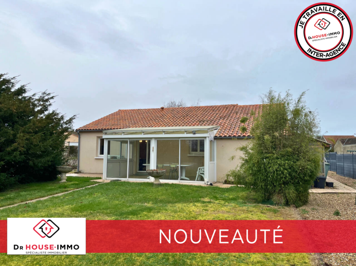 Maison de 76m² - 4 pièces