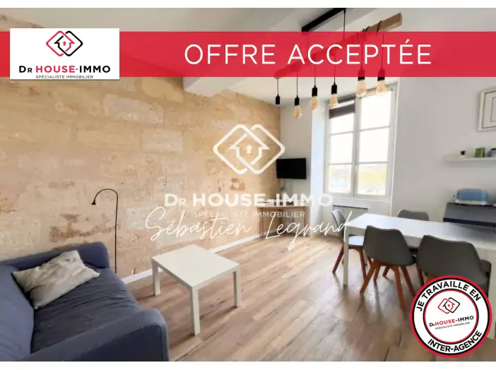 Appartement 2 pièces de 34 m² - Bordeaux (33000)