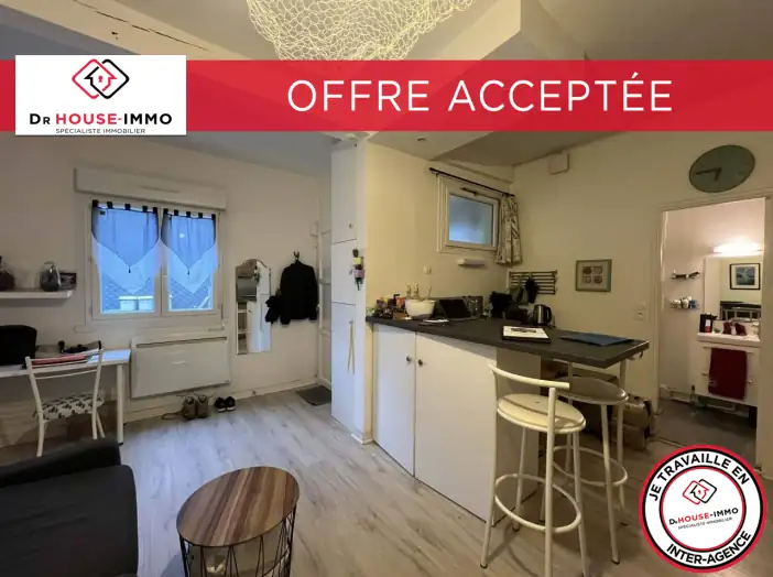Appartement 1 pièce de 22 m² - Saint-Malo (35400)