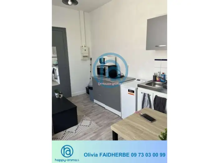 Appartement 2 pièces de 23 m² - Lille (59000)