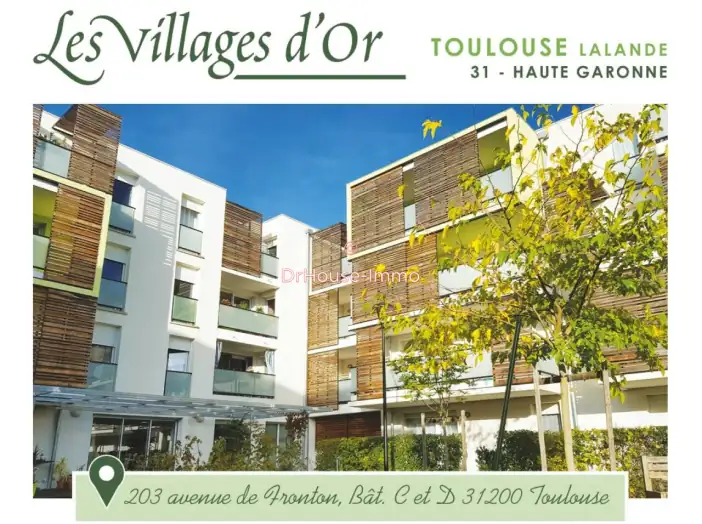 Appartement 2 pièces de 39 m² - Toulouse (31200)