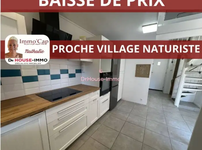 Maison 3 pièces de 56 m² - Cap d'Agde (34300)