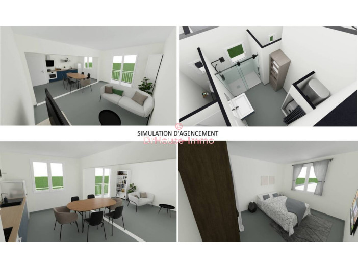 Appartement de 48m² - 2 pièces