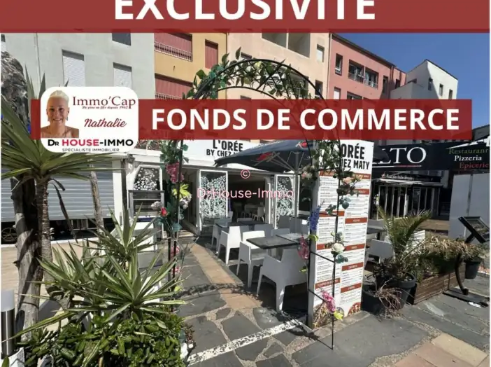Commerce 2 pièces de 30 m² - Cap d'Agde (34300)