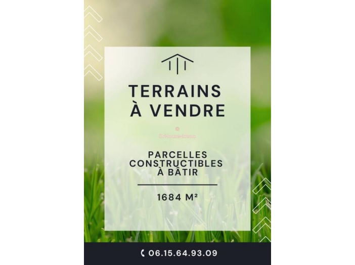 Terrain de 1684m²