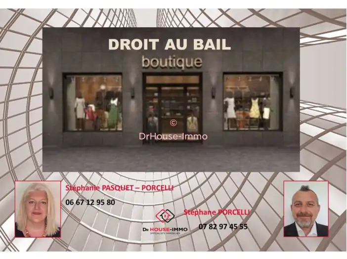 Commerce 2 pièces de 58 m² - Blanquefort (33290)