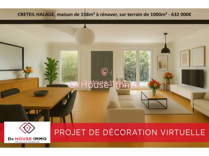 Maison 6 pièces de 158 m² - Créteil (94000)