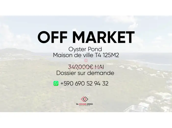 Maison 4 pièces de 89 m² - Saint-Martin (97150)