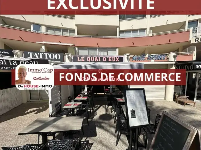 Commerce 2 pièces de 70 m² - Cap d'Agde (34300)