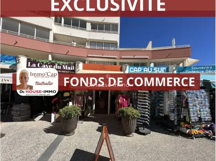 Commerce 2 pièces de 29 m² - Agde (34300)