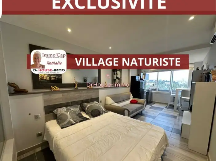 Appartement 1 pièce de 23 m² - Cap d'Agde (34300)