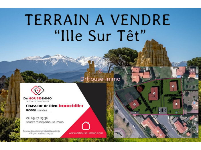 Terrain de 515m²