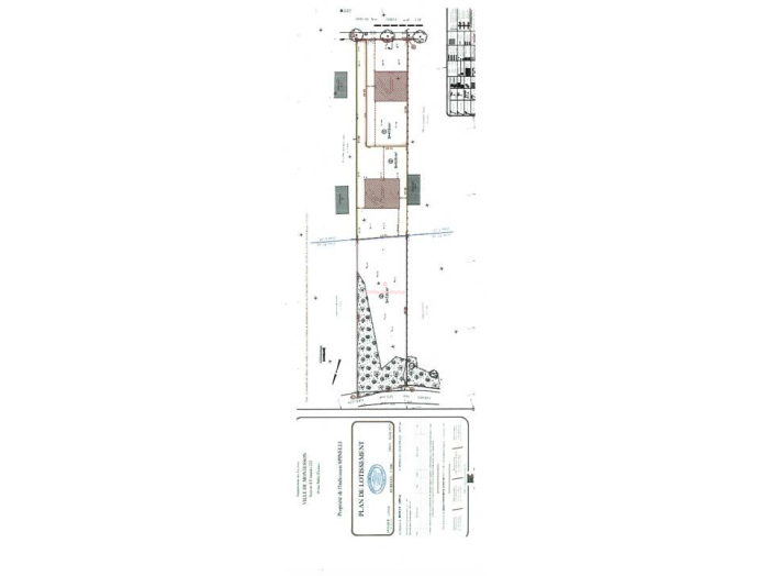 Terrain de 419m²