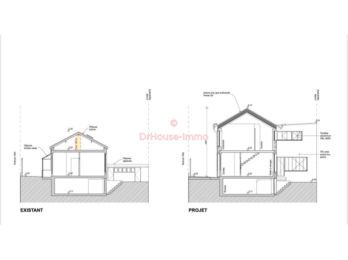 Maison de 70m² - 2 pièces