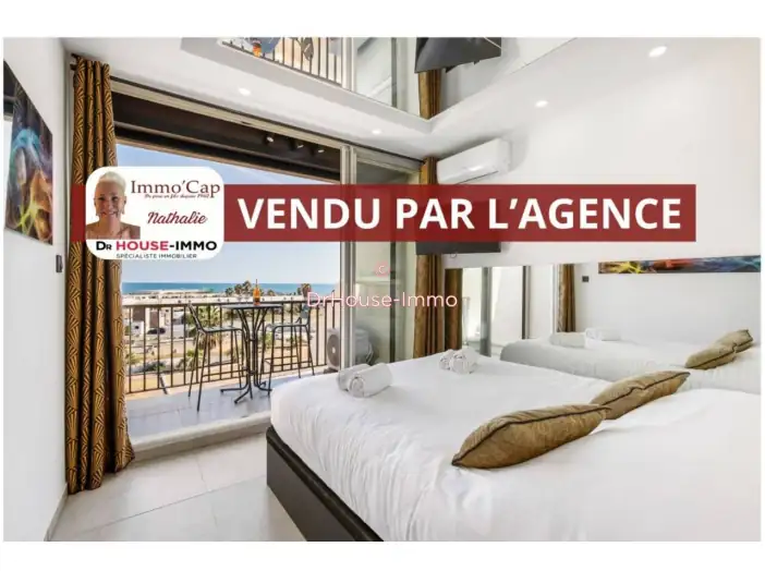 Appartement 1 pièce de 16 m² - Cap d'Agde (34300)