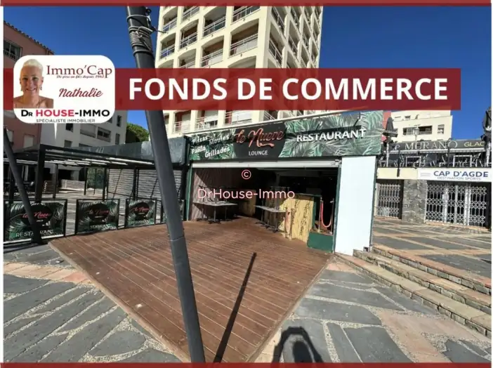 Commerce de 107 m² - Cap d'Agde (34300)