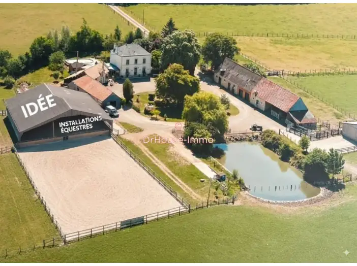 Bien immobilier 11 pièces de 242 m² - Saint-Cosme-en-Vairais (72110)