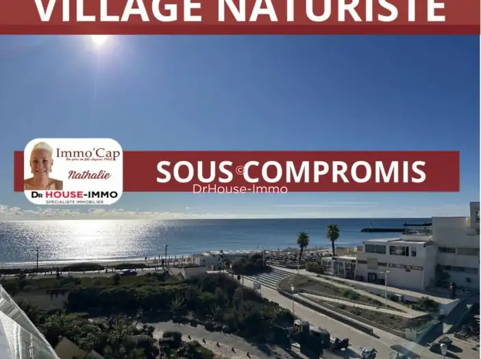 Appartement 1 pièce de 21 m² - Cap d'Agde (34300)