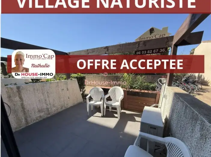 Appartement 1 pièce de 21 m² - Cap d'Agde (34300)