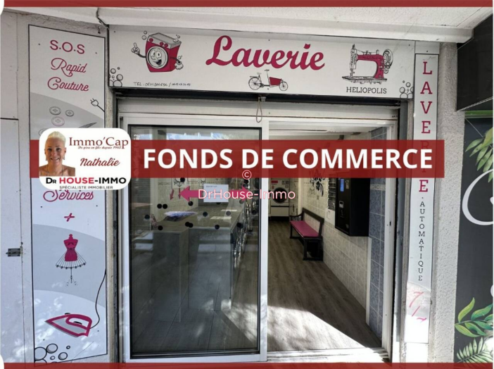 Commerce 2 pièces de 50 m² - Cap d'Agde (34300)