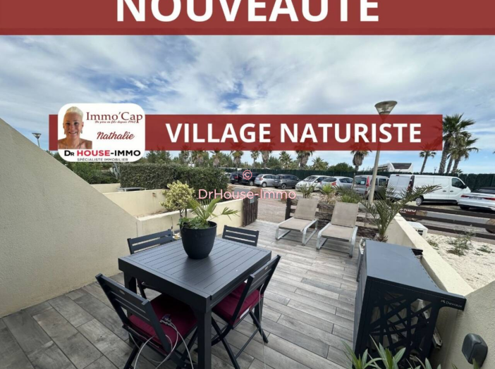 Appartement 1 pièce de 23 m² - Cap d'Agde (34300)