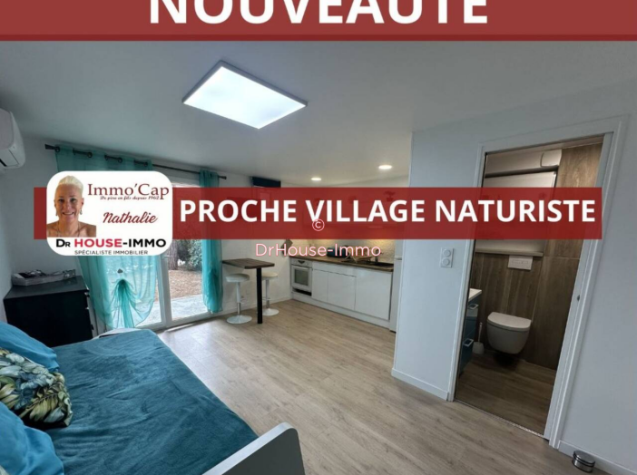 Appartement 1 pièce de 21 m² - Cap d'Agde (34300)