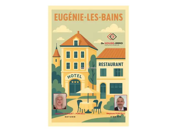 Commerce de 1 210 m² - Eugénie-les-Bains (40320)
