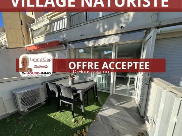 Appartement 1 pièce de 22 m² - Cap d'Agde (34300)