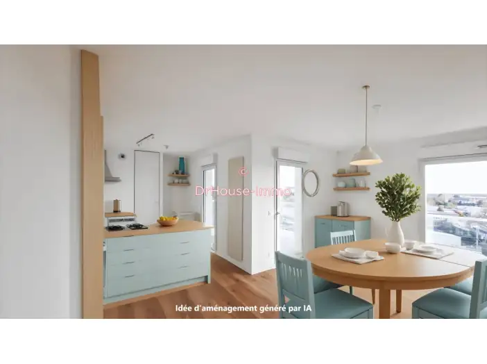 Appartement 3 pièces de 68 m² - Vannes (56000)