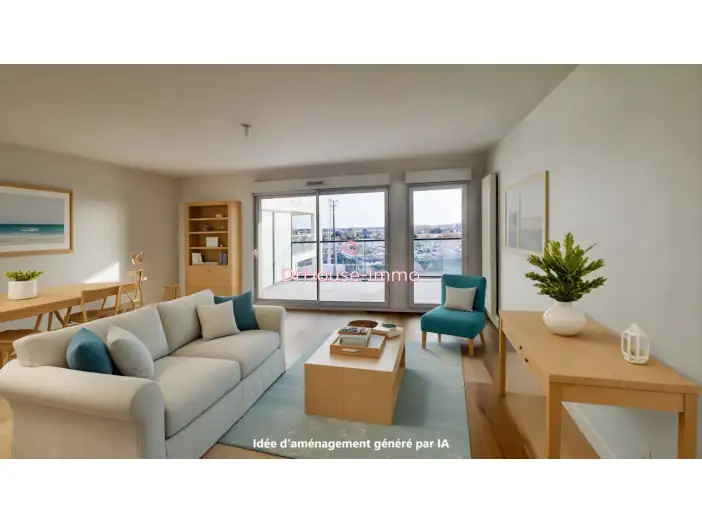 Appartement 3 pièces de 65 m² - Vannes (56000)